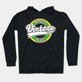 Manaus Brazil vintage logo Hoodie